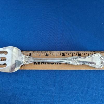 Rare King Edward Gorham sterling cold meat fork