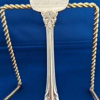 Rare King Edward Gorham sterling cold meat fork