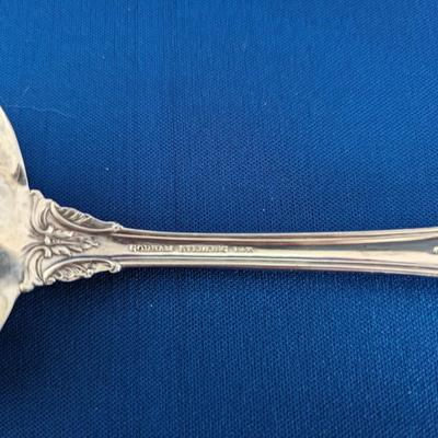 Solid Salad Serving Fork King Edward Gorham Sterling