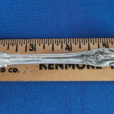 Solid Gravy Ladle King Edward (Sterling, 1936, No Monos) by GORHAM SILVER