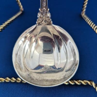 Solid Gravy Ladle King Edward (Sterling, 1936, No Monos) by GORHAM SILVER