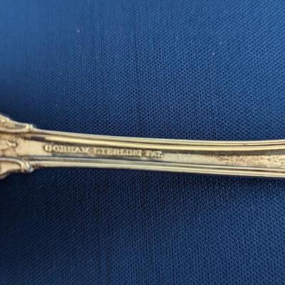 Solid Gravy Ladle King Edward (Sterling, 1936, No Monos) by GORHAM SILVER