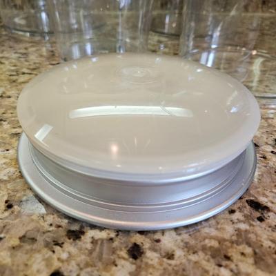 Six Canisters with Lids (DR-DW)