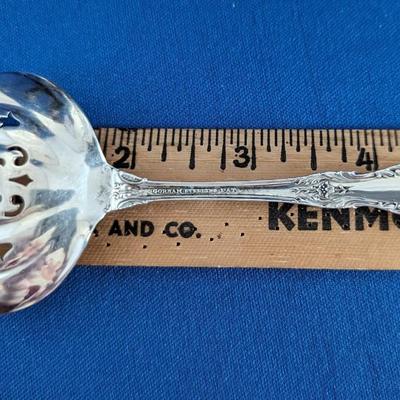 Bon Bon Spoon Solid King Edward (Sterling, 1936, No Monos) by GORHAM SILVER