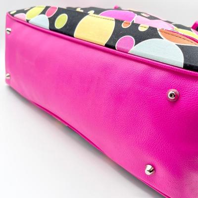 SONOMA ~ Polk-A-Dot Diaper Bag With Changing Pad ~ New