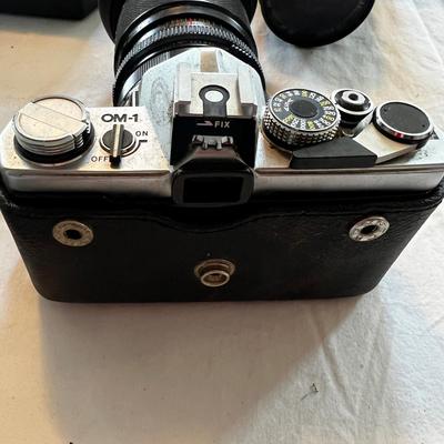 U723 Two Olympus OM-1N w/ OM System Winder 1s