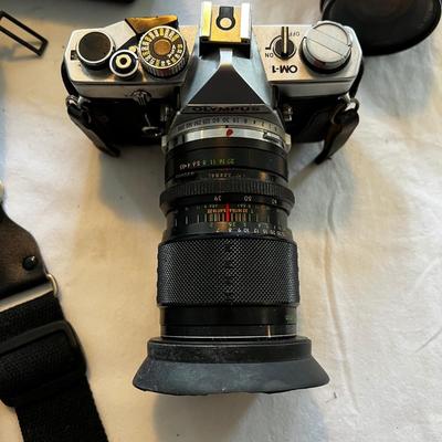 U723 Two Olympus OM-1N w/ OM System Winder 1s