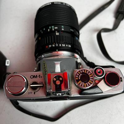 U723 Two Olympus OM-1N w/ OM System Winder 1s