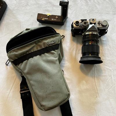 U723 Two Olympus OM-1N w/ OM System Winder 1s