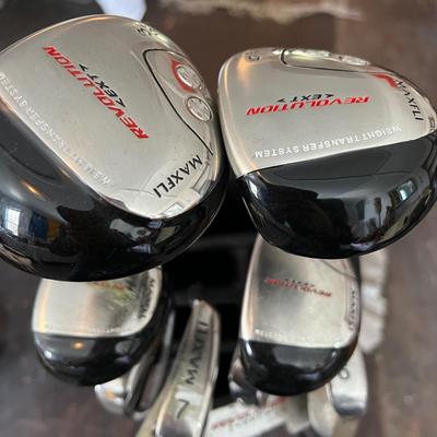 U726 Maxfli Revolution EXT Set Golf Bag & Clubs