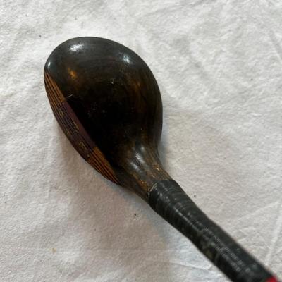 U728 Vintage Wood Gold Clubs
