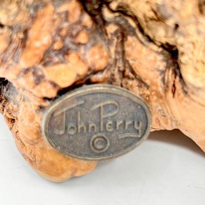 JOHN PERRY ~ Duo Of Sharks Statue