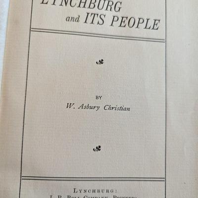 Lynchburg and it's people 1900 W. Asbury Christian