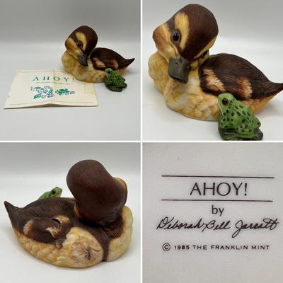 FRANKLIN MINT ~ Lot Of Seven (7) Ceramic Animal Figurines