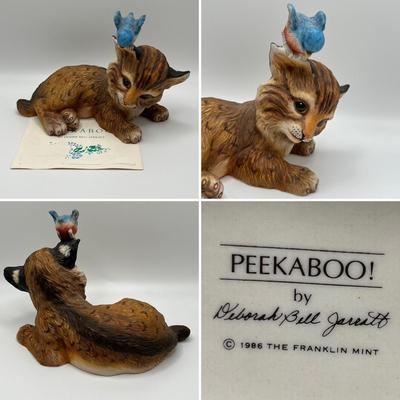 FRANKLIN MINT ~ Lot Of Seven (7) Ceramic Animal Figurines