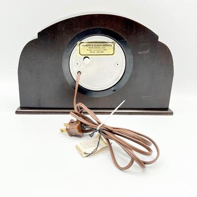 SESSIONS ~ Self Starting Solid Wood Mantle Clock