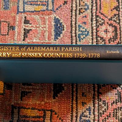 Register of Albemarle Parish, Surry and Sussex Counties 1739-1778 HC book