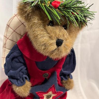 Teddy Bear Angel Tree topper