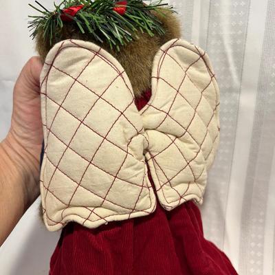 Teddy Bear Angel Tree topper
