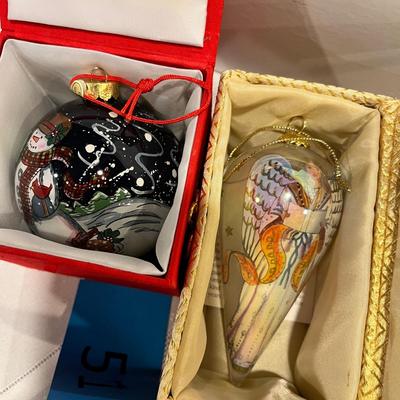 Fancy Glass ornaments
