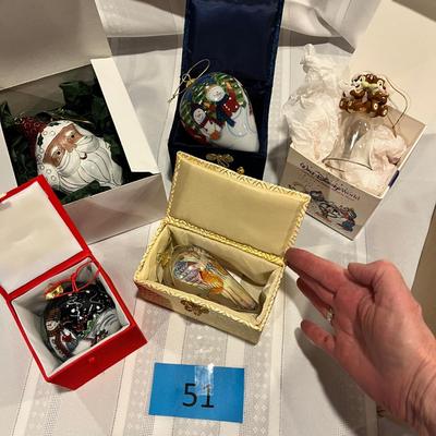 Fancy Glass ornaments