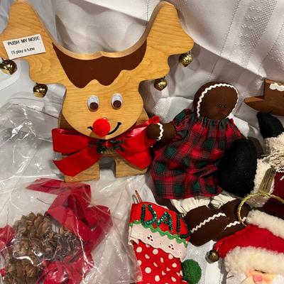 Flat of Christmas stuff