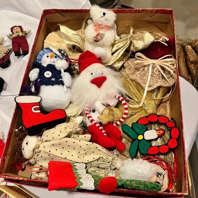 Flat of Christmas stuff