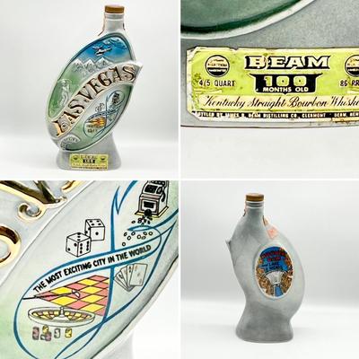 JIM BEAM ~ Vtg. Collection Of Eleven (11) Decanters