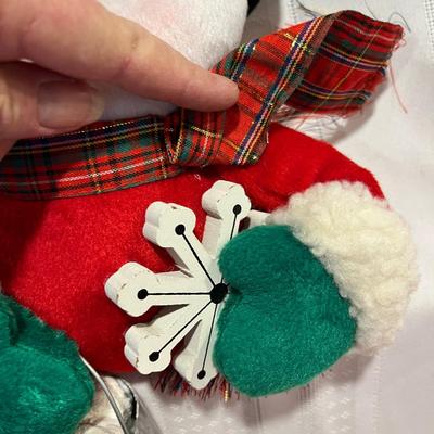 Snowman door hanger