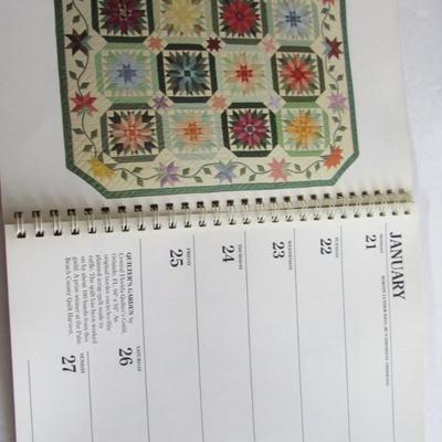 Quilt Art '91 Calendar Book, Unused, Super Quilt Images