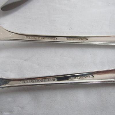 Silver Plate Flatware, 1881 Rogers/Oneida, Plantation Pattern