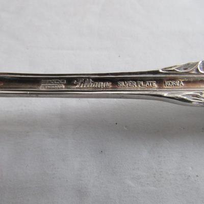 Vintage Silver Plate Flatware Pieces, Lillianne Pattern, Ecko, Korea