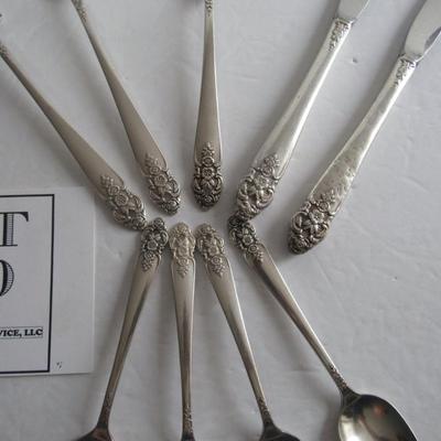 Vintage Silver Plate Flatware, Prestiege