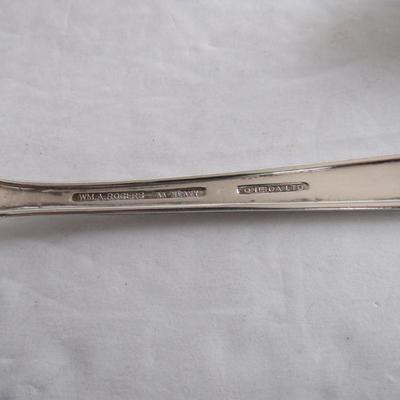 Vintage Lady Drake Pattern Partial Set, William A Rogers/Oneida Ltd, AA Heavy Silverplate