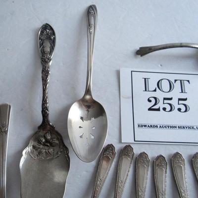 Vintage Silver Plate Lot, Some Serving Pieces, One Stranger
