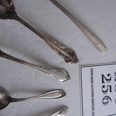 Misc Lot of Silver Plate Flatware, Read Description