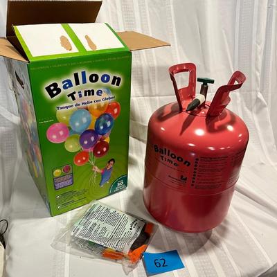 Balloon Time helium tank