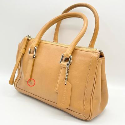 COACH ~ Vtg. Bonnie Tan Leather Satchel