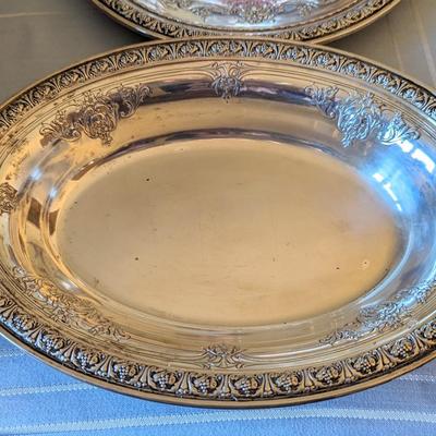 King Edward Gorham 10 1/2 in Vegetable bowl sterling silver