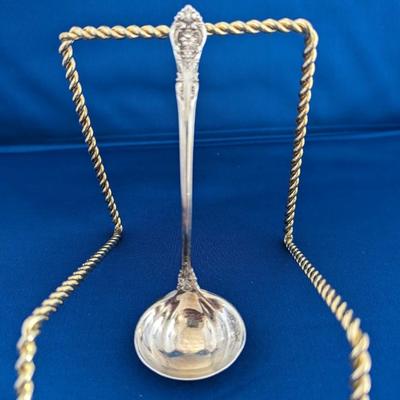 Mayonnaise Ladle King Edward (Sterling, 1936, No Monos) by GORHAM SILVER