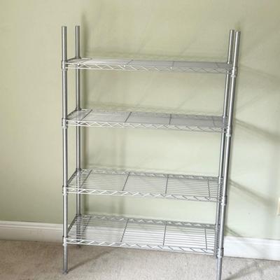 SENSIBLE ~ 4 Shelf Metal Rack