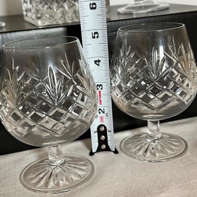 Crystal Glassware and Decanter - Thomas Webb, Czech Bohemia