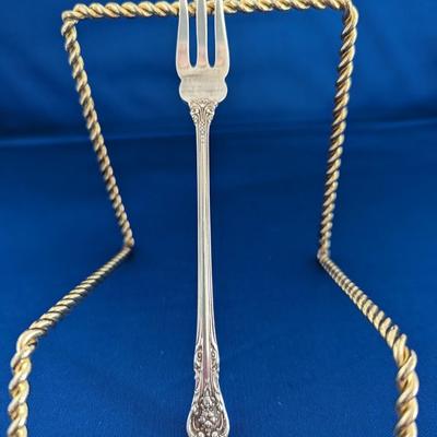 Olive Fork King Edward (Sterling, 1936, No Monos) by GORHAM SILVER