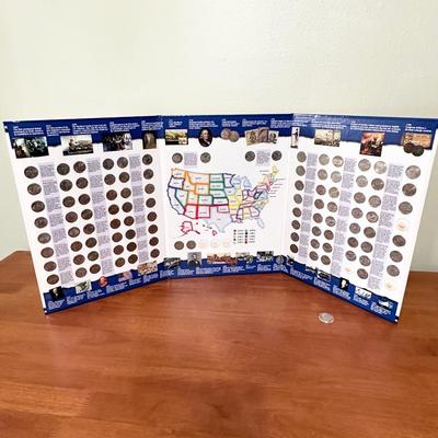 50 States Quarters ~ Denver & Philadelphia ~ Holds 100 Quarters