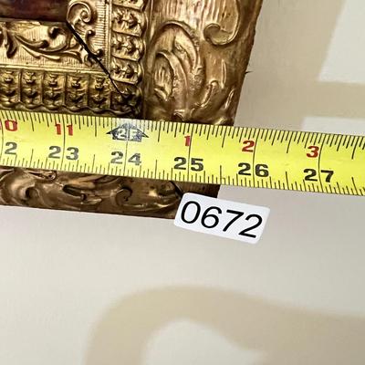 Vintage Gilded Framed Oil on Board Signed