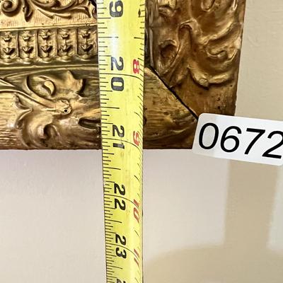 Vintage Gilded Framed Oil on Board Signed