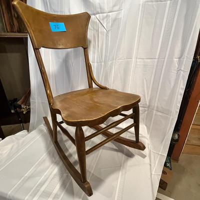 Antique sewing rocker