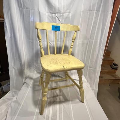 Antique Painted side chair