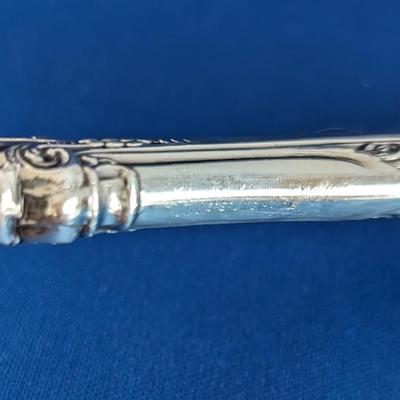 Pie Server with Stainless Blade King Edward (Sterling, 1936, No Monos) by GORHAM SILVER 10"