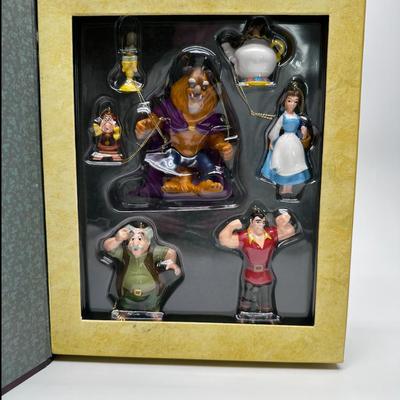 Beauty And The Beast Storybook Ornament Set